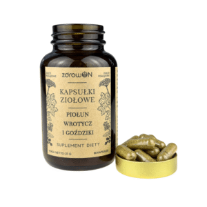 Kapsułki z piołunem, wrotyczem i goździkami Zdrowon